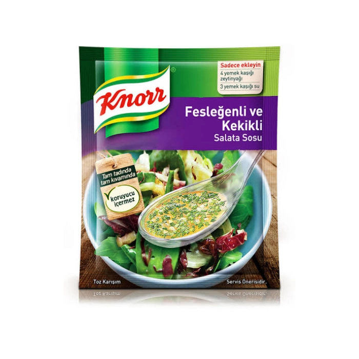 Knorr Salata Sos Fesleğen Kekik 50 gr