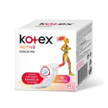 Kotex Ped Active Günlük 16 lı