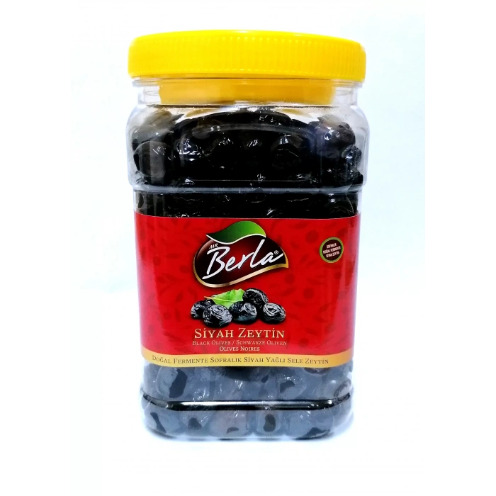 BERLA 1000GR SIYAH ZEYTIN BIDON