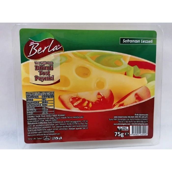 BERLA 75 GR DILIM KASAR PEYNIR