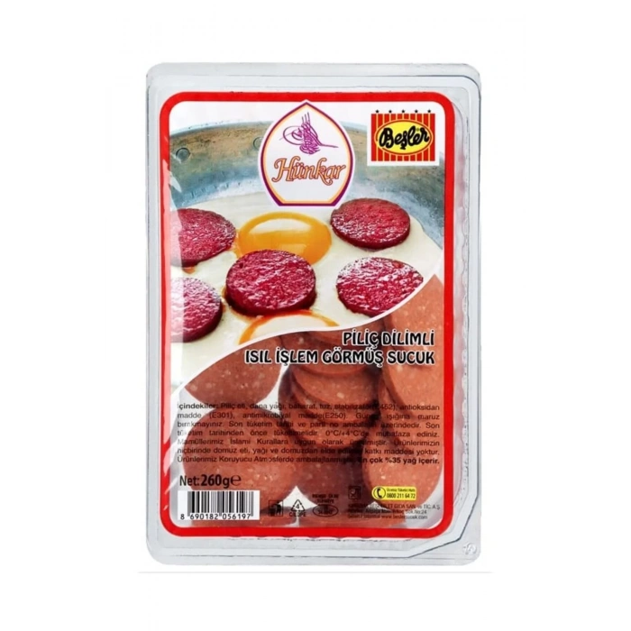 BESLER 220GR HUNKAR DILIMLI SUCUK