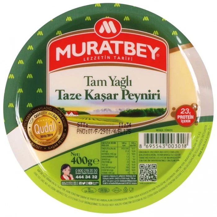 MURATBEY 400 GR TAZE KASAR PEYNIR
