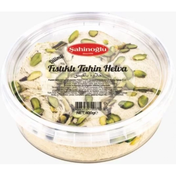 SAHINOGLU 400GR ANTEP FISTIKLI HELVA