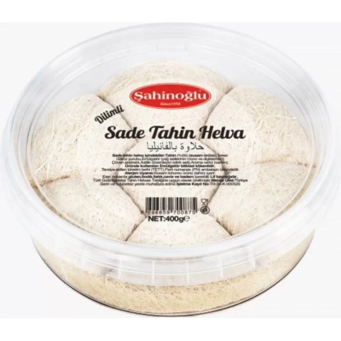 SAHINOGLU 400GR SADE HELVA