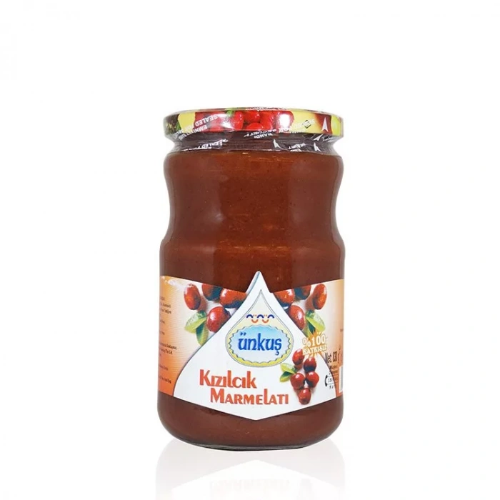 UNKUS 600GR KIZILCIK MARMELATI