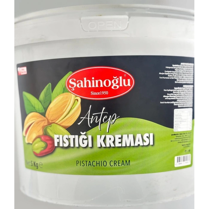 SAHINOGLU 5KG ANTEP FISTIK KREMASI (DUBAİ)