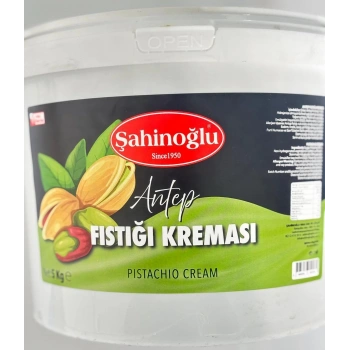 SAHINOGLU 5KG ANTEP FISTIK KREMASI (DUBAİ)
