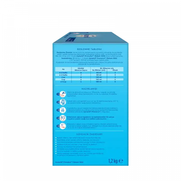 Aptamil 1 Bebek Sütü 1200 gr 0-6 Ay