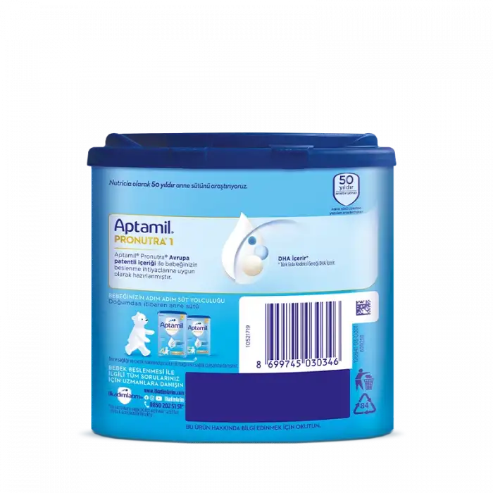 Aptamil 1 Bebek Sütü 350 gr 0-6 Ay Akıllı Kutu