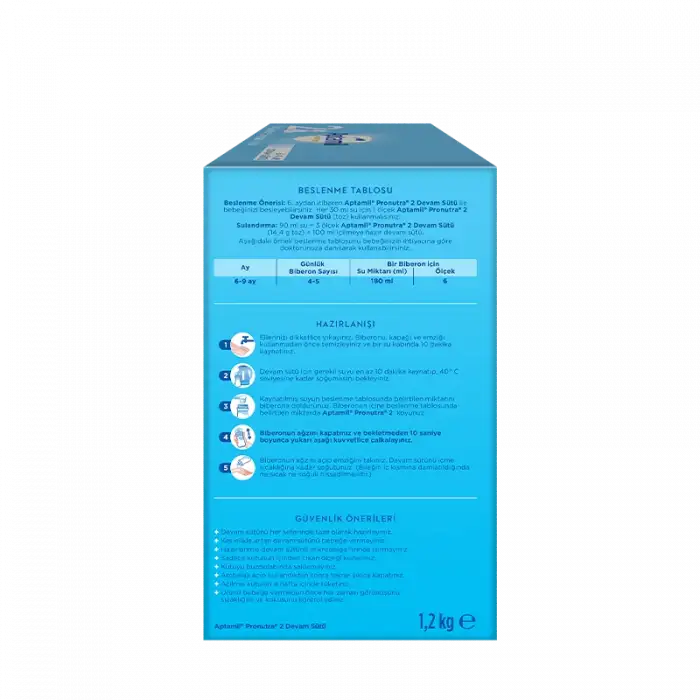 Aptamil 2 Devam Sütü 1200 gr 6-9 Ay