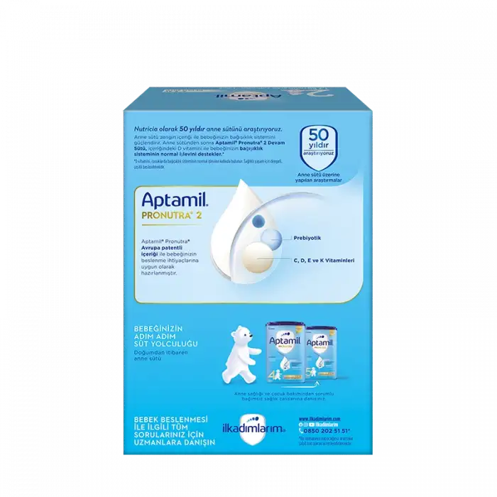 Aptamil 2 Devam Sütü 1200 gr 6-9 Ay