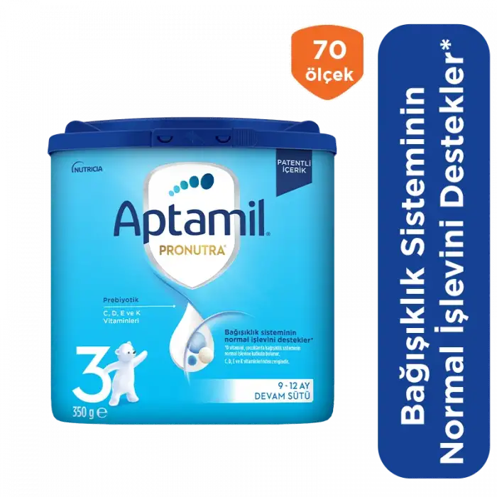 Aptamil 3 Devam Sütü 350 gr 9-12 Ay Akıllı Kutu
