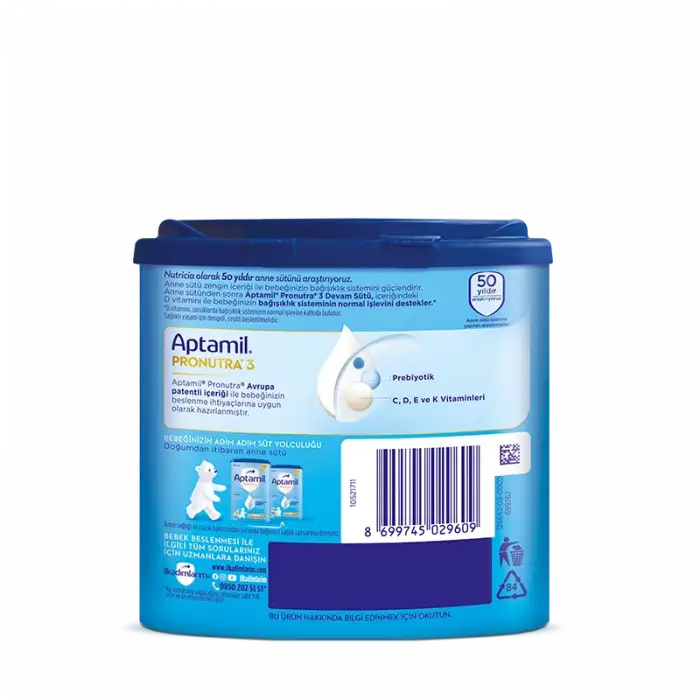 Aptamil 3 Devam Sütü 350 gr 9-12 Ay Akıllı Kutu