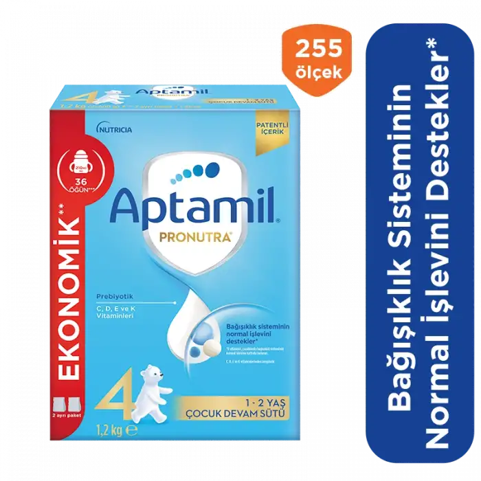 Aptamil 4 Çocuk Devam Sütü 1200 gr (1 Yaş+)
