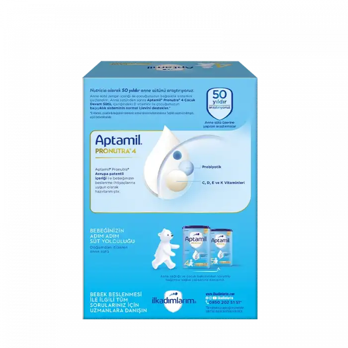 Aptamil 4 Çocuk Devam Sütü 1200 gr (1 Yaş+)