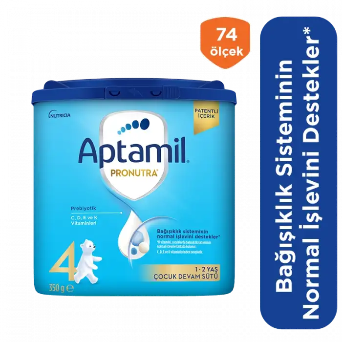 Aptamil 4 Çocuk Devam Sütü 350 gr 1 Yaş+ Akıllı Kutu