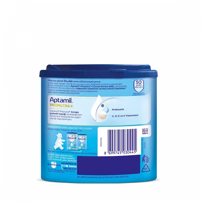 Aptamil 4 Çocuk Devam Sütü 350 gr 1 Yaş+ Akıllı Kutu