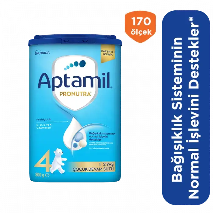 Aptamil 4 Çocuk Devam Sütü 800 gr 1 Yaş+ Akıllı Kutu