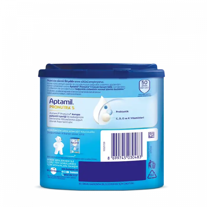 Aptamil 5 Çocuk Devam Sütü 350 gr 2 Yaş+ Akıllı Kutu