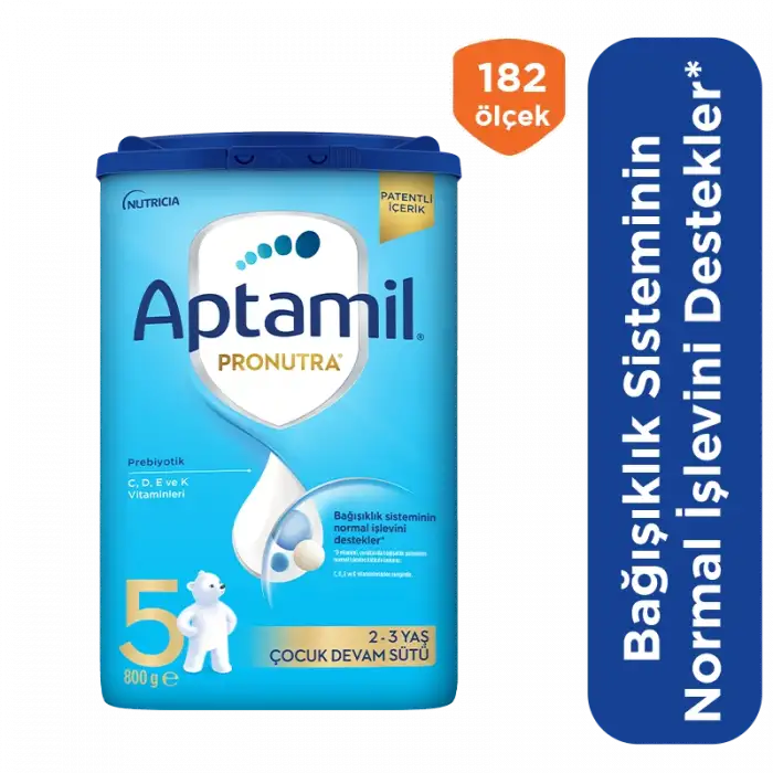 Aptamil 5 Çocuk Devam Sütü 800 gr (2 Yaş+ Akıllı Kutu)