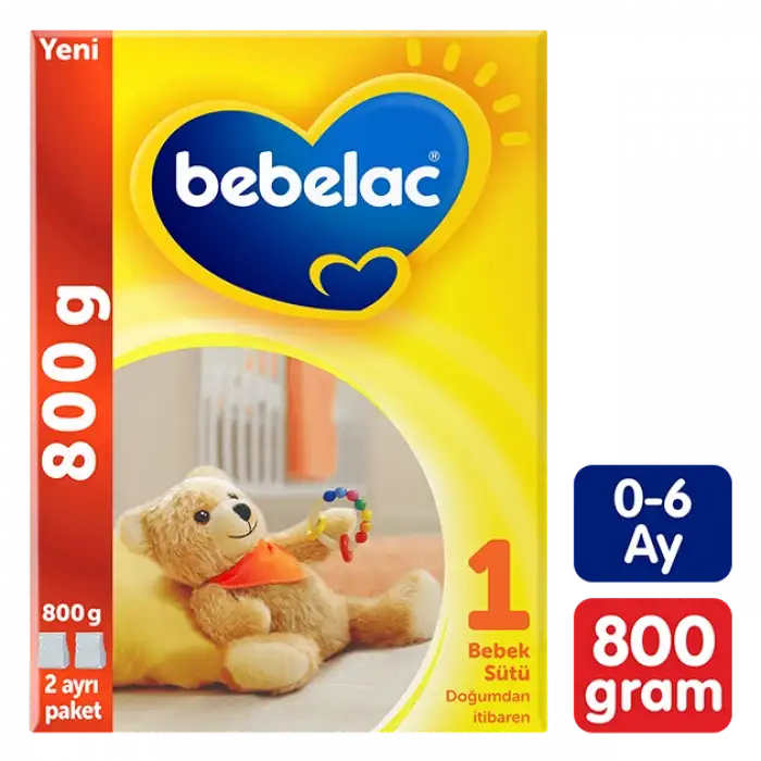 Bebelac 1 Bebek Sütü 800g 0-6 Ay