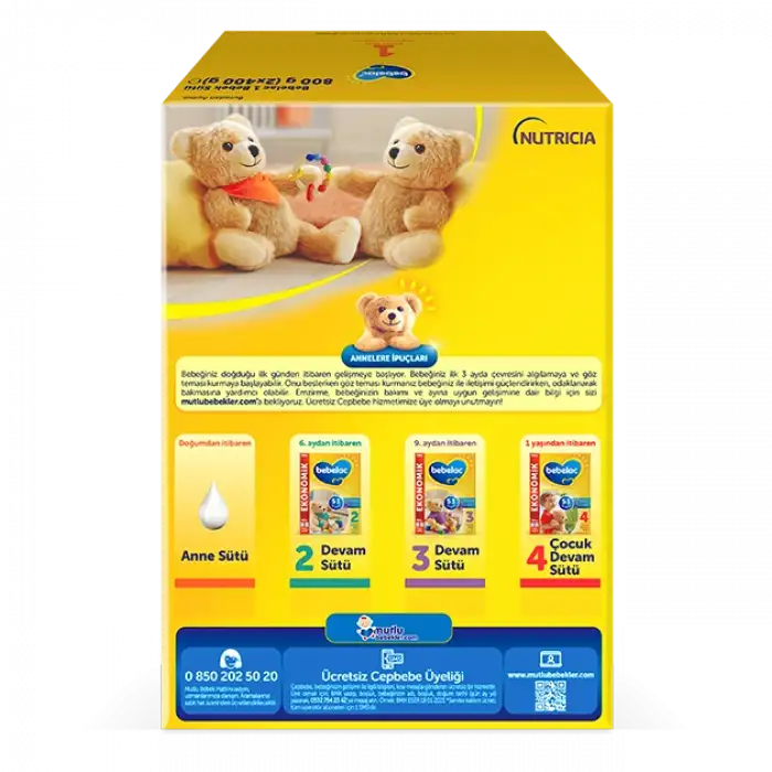 Bebelac 1 Bebek Sütü 800g 0-6 Ay