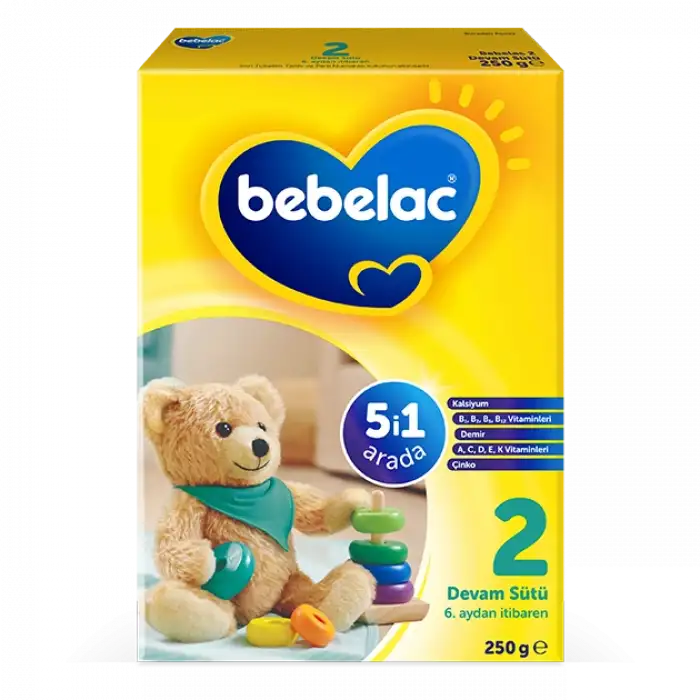 Bebelac 2 Devam Sütü 250 gr 6-9 Ay