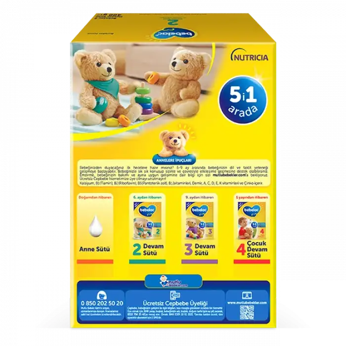 Bebelac 2 Devam Sütü 400g 6-9 Ay