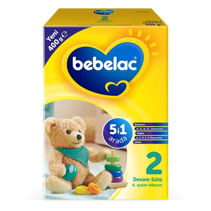 Bebelac 2 Devam Sütü 400g 6-9 Ay