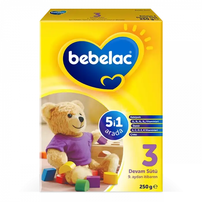 Bebelac 3 Devam Sütü 250 gr 9-12 Ay