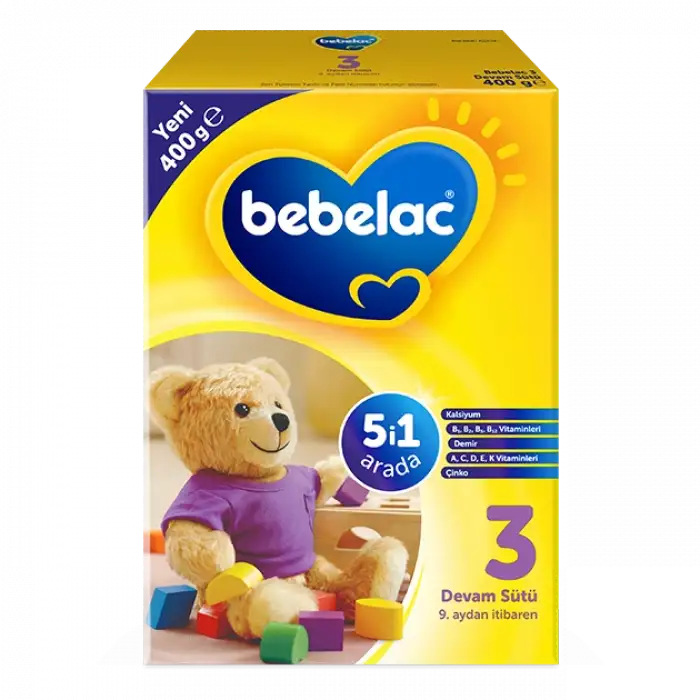 Bebelac 3 Devam Sütü 400g 9-12 Ay