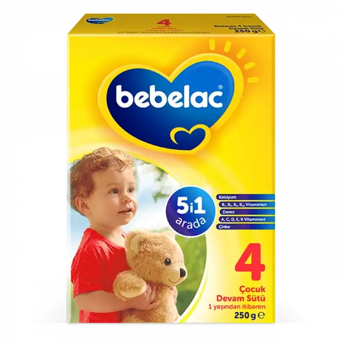 Bebelac 4 Çocuk Devam Sütü 250gr 1 Yaş+