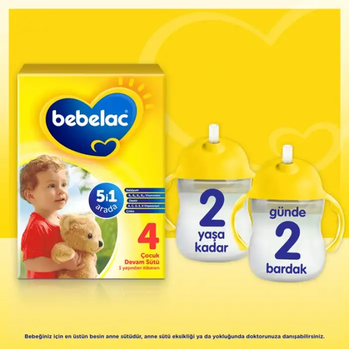Bebelac 4 Çocuk Devam Sütü 400g​ 1+ Yaş
