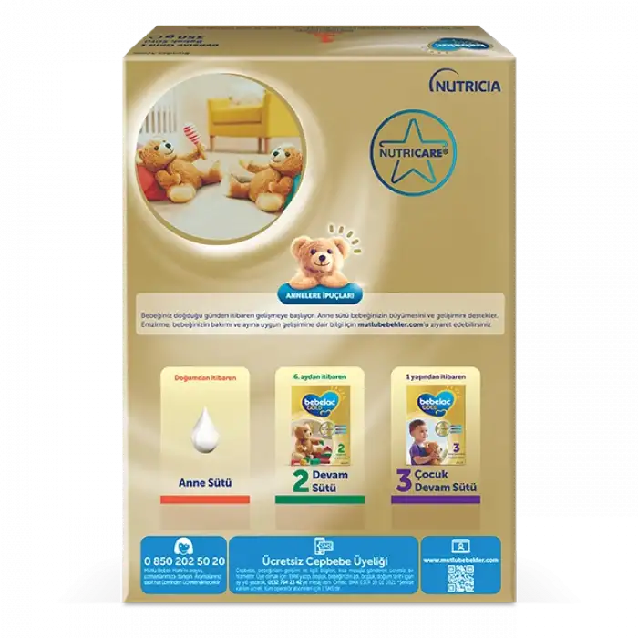 Bebelac Gold 1 Bebek Sütü 350 gr 0-6 Ay
