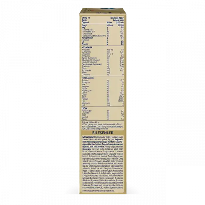 Bebelac Gold 1 Bebek Sütü 350 gr 0-6 Ay