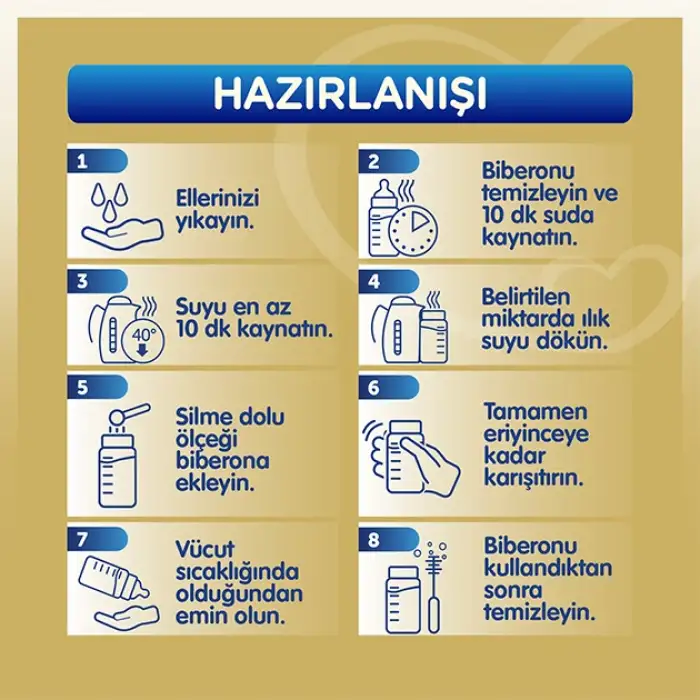 Bebelac Gold 1 Bebek Sütü 800g 0-6 Ay