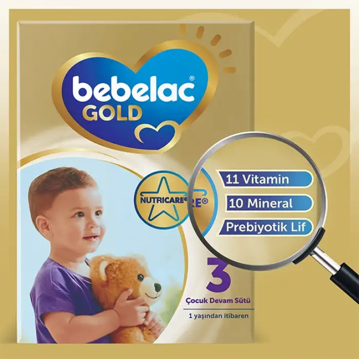 Bebelac Gold 3 Çocuk Devam Sütü 350gr 1 Yaş+
