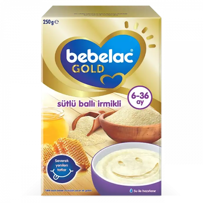 Bebelac Gold Sütlü Ballı İrmikli