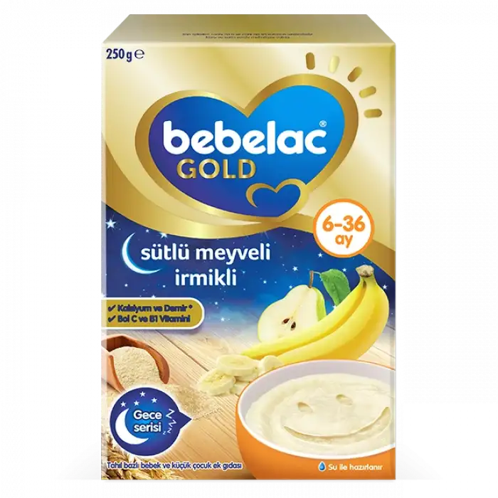 Bebelac Gold Sütlü Meyveli İrmikli