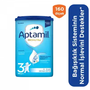 Aptamil 3 Devam Sütü 800 gr 9-12 Ay Akıllı Kutu