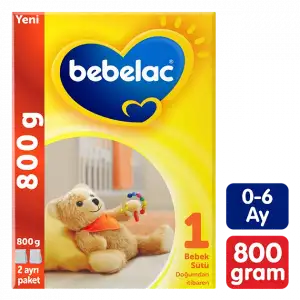 Bebelac 1 Bebek Sütü 800g 0-6 Ay
