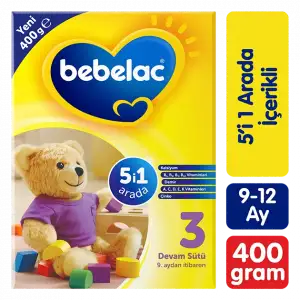 Bebelac 3 Devam Sütü 400g 9-12 Ay