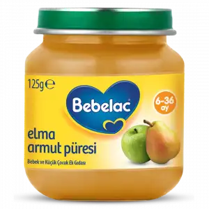 Bebelac Elma Armut Püresi 6x125 gram