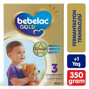 Bebelac Gold 3 Çocuk Devam Sütü 350gr 1 Yaş+