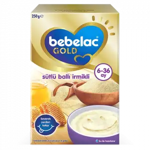 Bebelac Gold Sütlü Ballı İrmikli