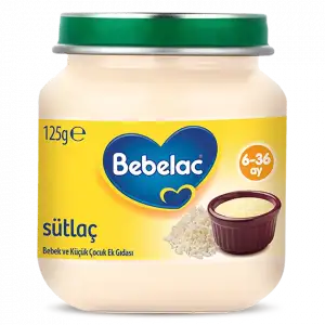 Bebelac Sütlaç 6x125 gram