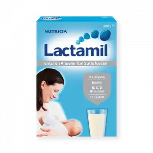 Lactamil Emziren Anneler için Sütlü İçecek