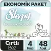 Sleepy Bio Natural Bebek Bezi 4 Numara Maxi 48 Adet