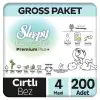 Sleepy Bio Natural Premium Plus Gross Paket Bebek Bezi 4 Numara Maxi 200 Adet