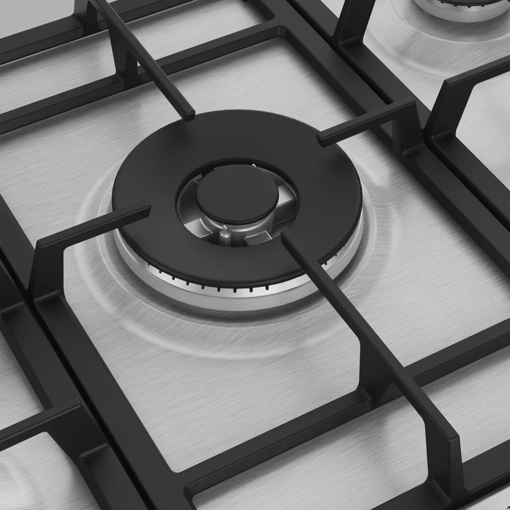 BOMD D 7520 DWI Inox Metal Tablalı Ocaklar